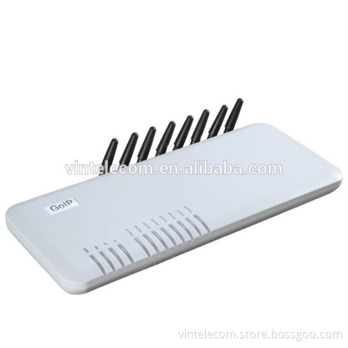8 SIMs GoIP_8 VoIP GSM Gateway / Gateway GSM-VoIP /GOIP / GOIP8 / VoIP GSM Gateway for IP PBX application